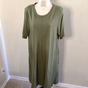 ME+EM knit green dress size 12